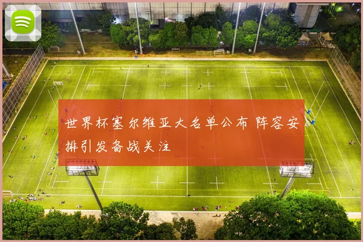 世界杯塞尔维亚大名单公布 阵容安排引发备战关注